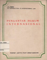 Image of PENGANTAR HUKUM INTERNASIONAL