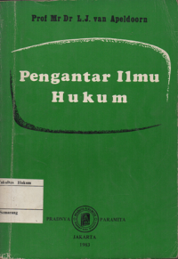 Image of PENGANTAR ILMU HUKUM
