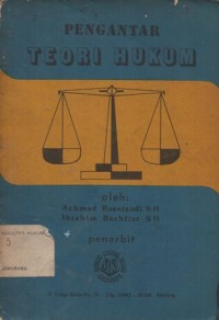Image of PENGANTAR TEORI HUKUM