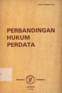 Image of PERBANDINGAN HUKUM PERDATA