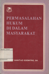 Image of PERMASALAHAN HUKUM DI DALAM MASYARAKAT