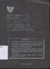 KEPUTUSAN PRESIDEN NOMOR 24 TAHUN 1995 TENTANG PERUBAHAN ATAS KEPUTUSAN PRESIDEN NOMOR 16 TAHUN 1994 TENTANG PELAKSANAAN ANGGARAN PENDAPATAN DAN BELANJA NEGARA