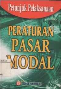 Image of PETUNJUK PELAKSANAAN PERATURAN PASAR MODAL