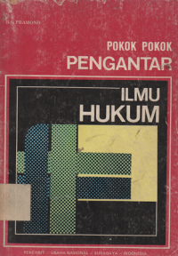 Image of POKOK-POKOK PENGANTAR ILMU HUKUM
