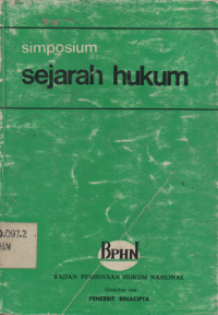 Image of SIMPOSIUM SEJARAH HUKUM