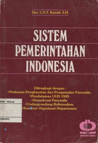 SISTEM PEMERINTAHAN INDONESIA