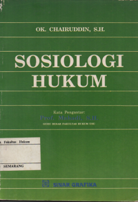 Image of SOSIOLOGI HUKUM