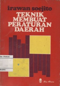 Image of TEKNIK MEMBUAT PERATURAN DAERAH