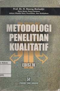 Image of METODOLOGI PENELITIAN KUALITATIF