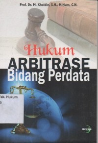 Image of HUKUM ARBITRASE BIDANG PERDATA