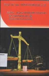 Image of ASAS-ASAS HUKUM PIDANA DI INDONESIA & PERKEMBANGANNYA