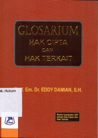 Image of GLOSARIUM HAK CIPTA DAN HAK TERKAIT