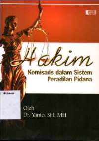 Image of HAKIM KOMISARIS DALAM SISTEM PERADILAN PIDANA