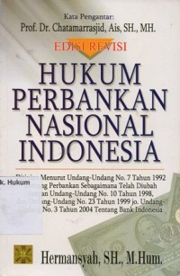 Image of HUKUM PERBANKAN NASIONAL INDONESIA ( EDISI REVISI )