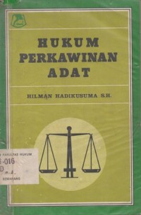 Image of HUKUM PERKAWINAN ADAT