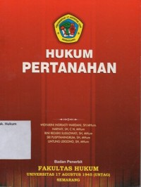 HUKUM PERTANAHAN