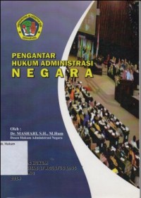 Image of PENGANTAR HUKUM ADMINISTRASI NEGARA