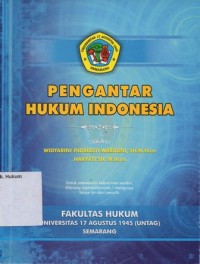 PENGANTAR HUKUM INDONESIA