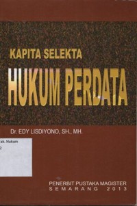 KAPITA SELEKTA HUKUM PERDATA