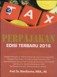 Image of PERPAJAKAN EDISI TERBARU 2016