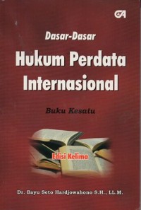 Image of DASAR-DASAR HUKUM PERDATA INTERNASIONAL