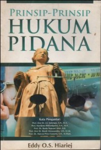 PRINSIP-PRINSIP HUKUM PIDANA