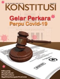 Image of MAJALAH KONSTITUSI NO. 159 MEI TAHUN 2020