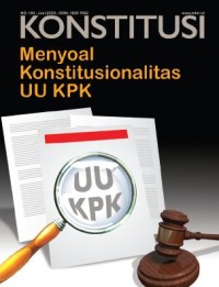 Image of MAJALAH KONSTITUSI NO. 160 JUNI TAHUN 2020