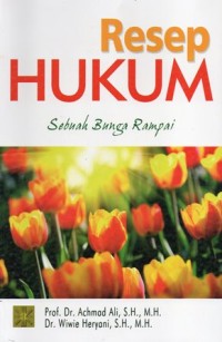 Image of Resep Hukum Sebuah Bunga Rampai