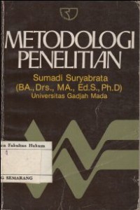 Image of METODOLOGI PENELITIAN
